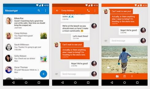 Google Messenger - application sms