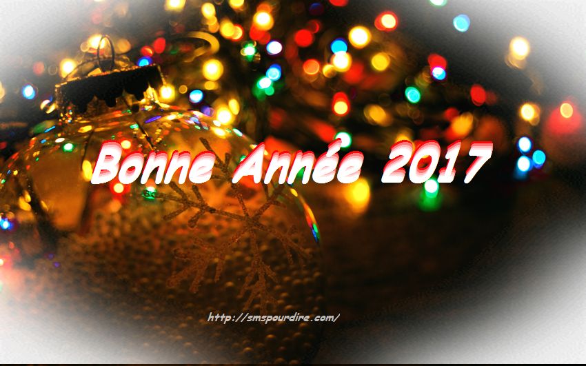 sms bonne annee 2017