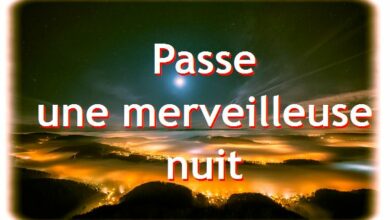 sms douce nuit