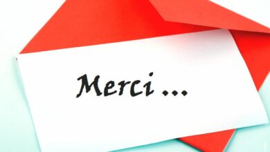 SMS pour dire merci