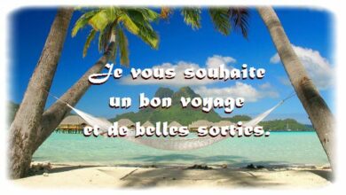 SMS bonne vacance