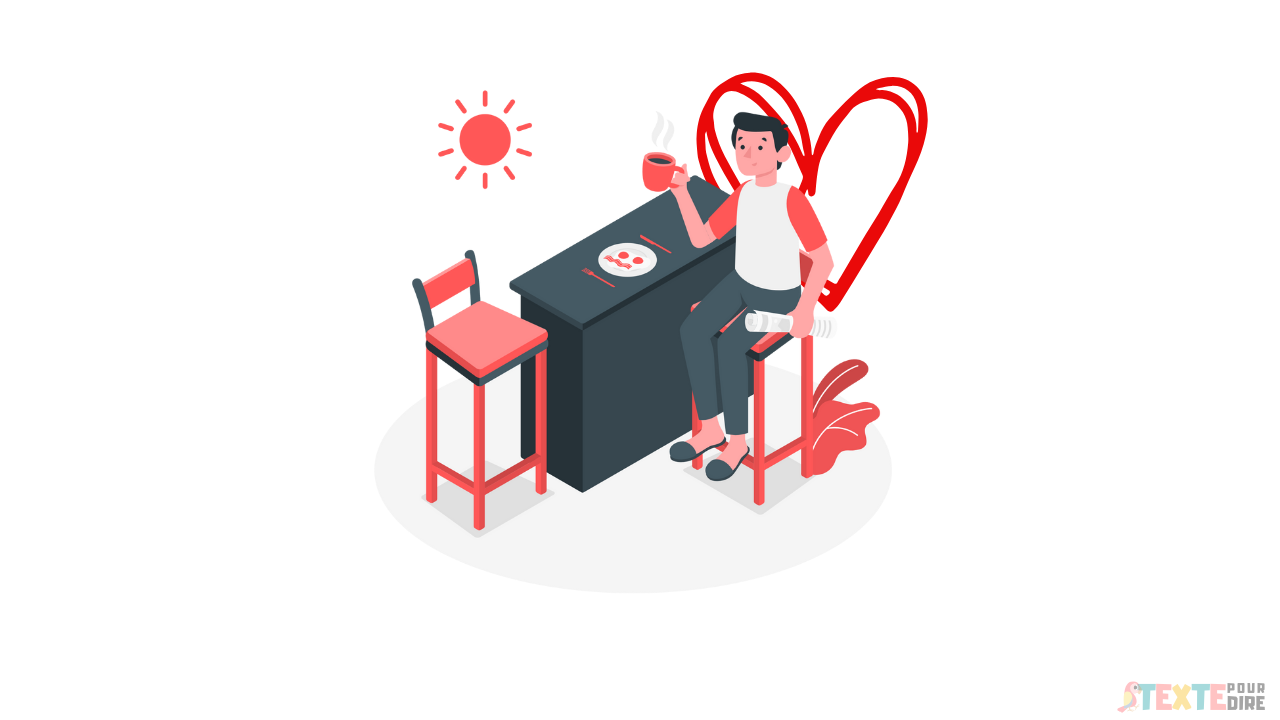 message de bonjour touchant pour