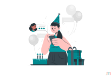 envoyer un Message d’anniversaire mignon pour des amis lointains