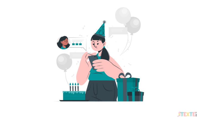 envoyer un Message d’anniversaire mignon pour des amis lointains