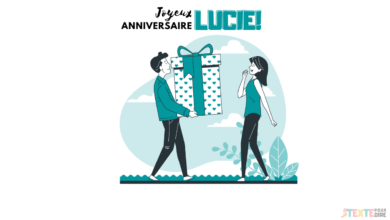 joyeux anniversaire Lucie