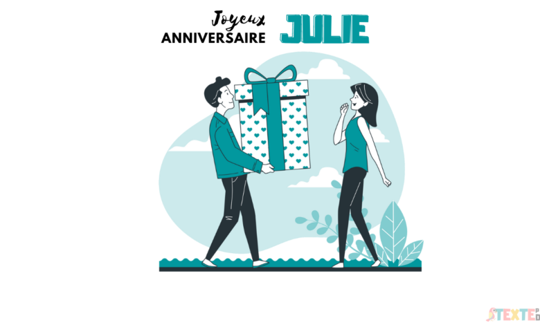 joyeux anniversaire julie