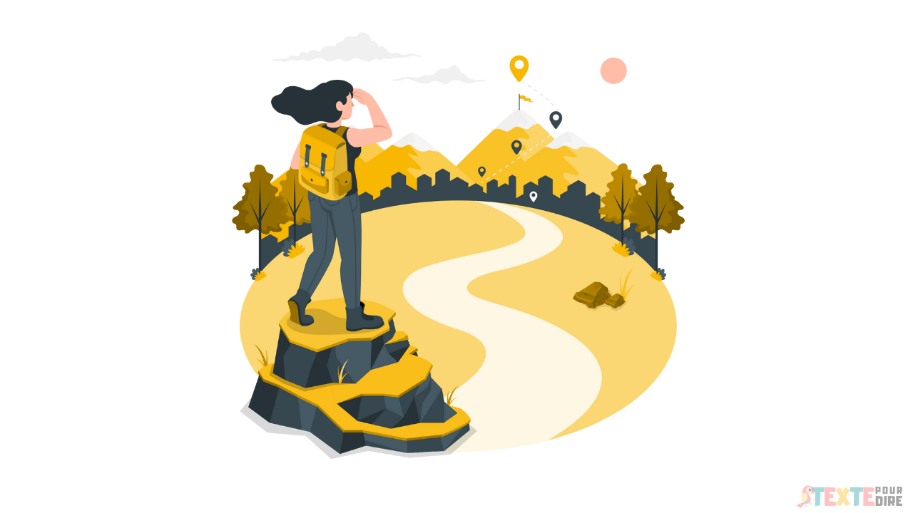 SMS pour dire bonne route et souhaiter un bon voyage - Texte Touchant