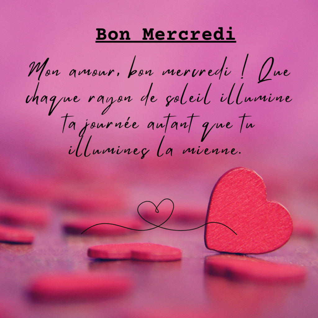 Texte Pour Dire Bon Mercredi Mod les De Sms Et Messages Texte Touchant