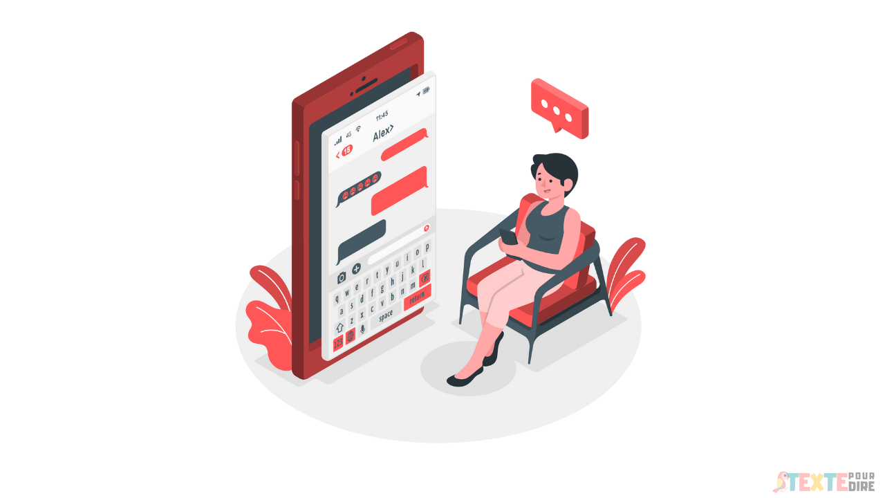 SMS touchants pour rassurer son amour Texte Touchant