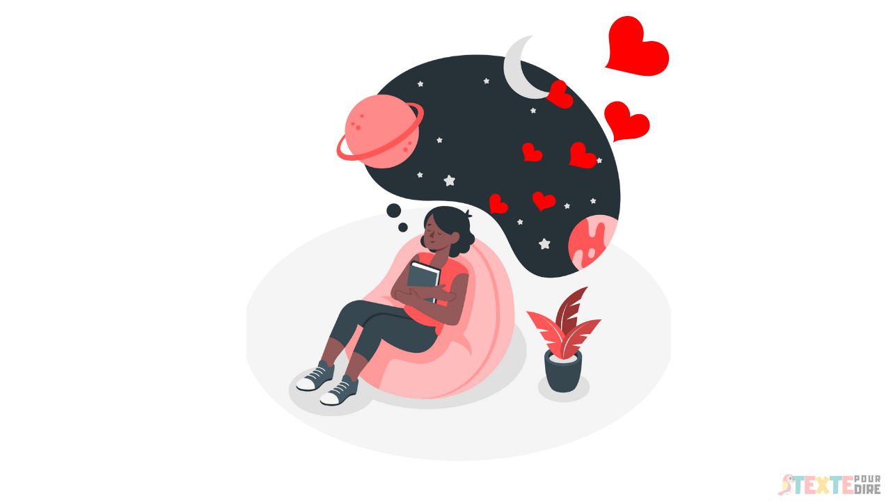 Sms j'ai rêvé de toi cette nuit - Texte Touchant