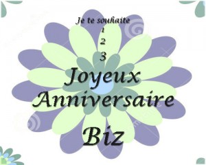 Modèle carte d'anniversaire