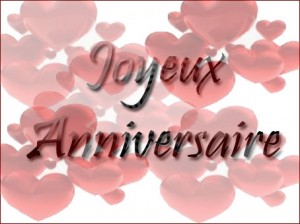 Modèle message anniversaire