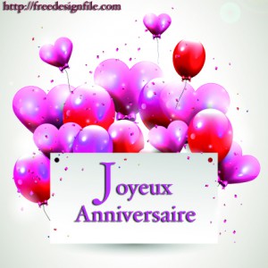 Carte joyeux anniversaire personnalisé