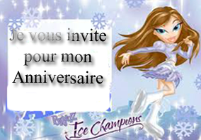 Invitation anniversaire à imprimer