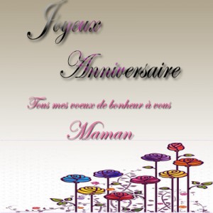 Carte anniversaire maman