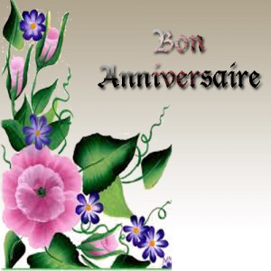 Carte bon anniversaire à imprimer