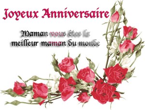 Carte bon anniversaire maman n°2