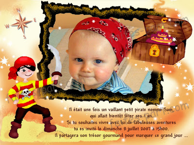 Invitation anniversaire avec photo gratuit