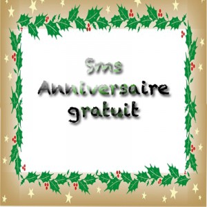 Sms anniversaire gratuit