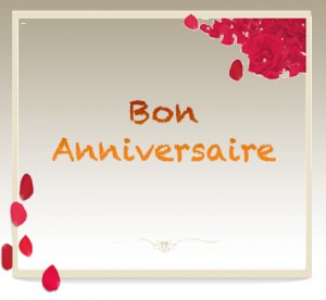 Bon anniversaire