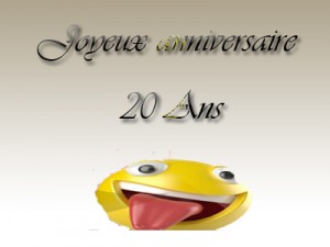 Joyeux anniversaire