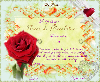 carte anniversaire 30 ans