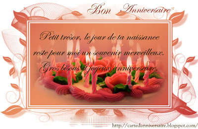 poème sur anniversaire