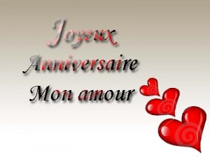 Carte anniversaire amour