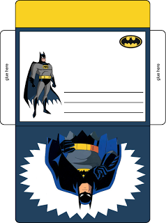 Carte d'anniversaire batman