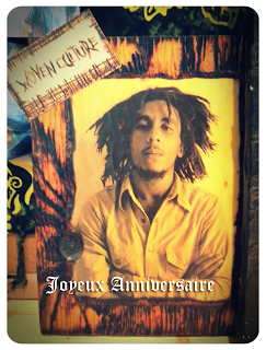 Carte d'anniversaire bob marley