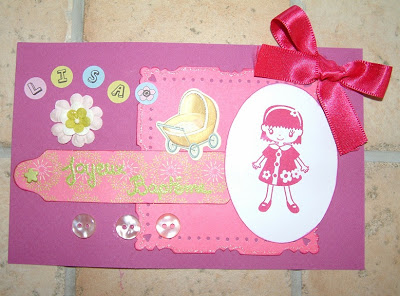 Carte anniversaire fille