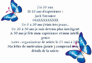 Invitation anniversaire à imprimer