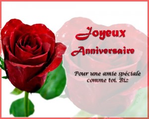 Carte joyeux anniversaire facebook