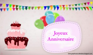 Carte joyeux anniversaire personnalisé