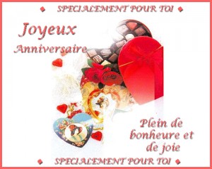 Carte joyeux anniversaire facebook