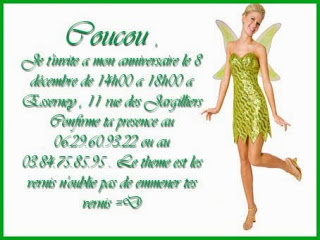 Invitation anniversaire adulte