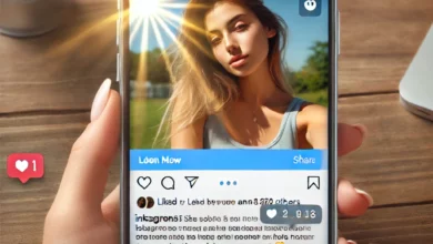 simulation d’un post Instagram avec la photo et la section des commentaires en dessous !